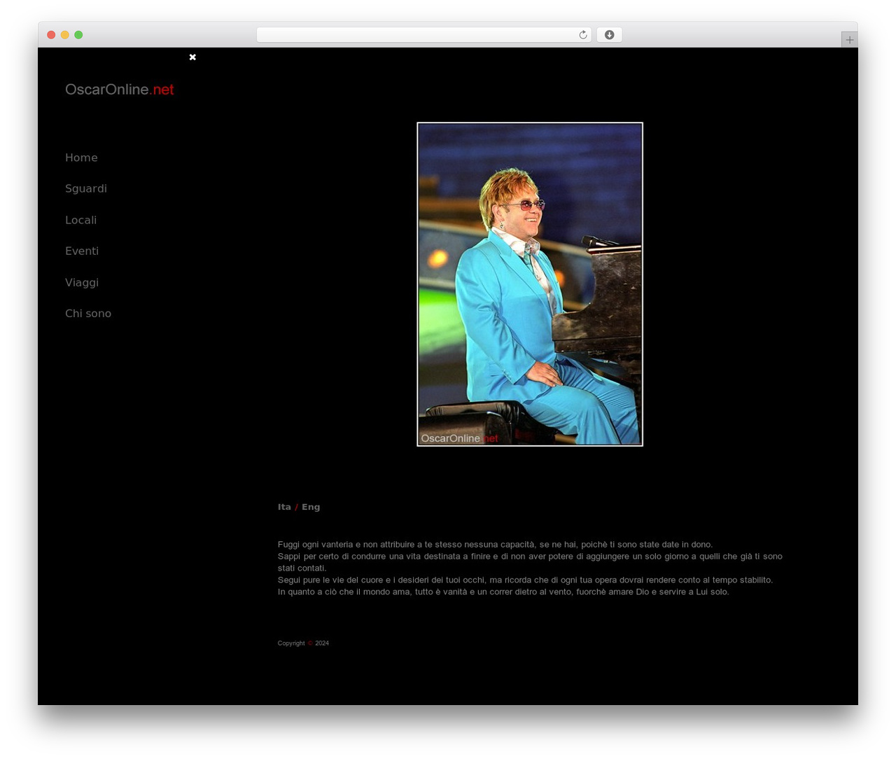 WordPress theme FlowAway - oscaronline.net