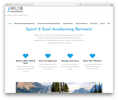 WP theme WellSpring - spirit2soulawakening.com