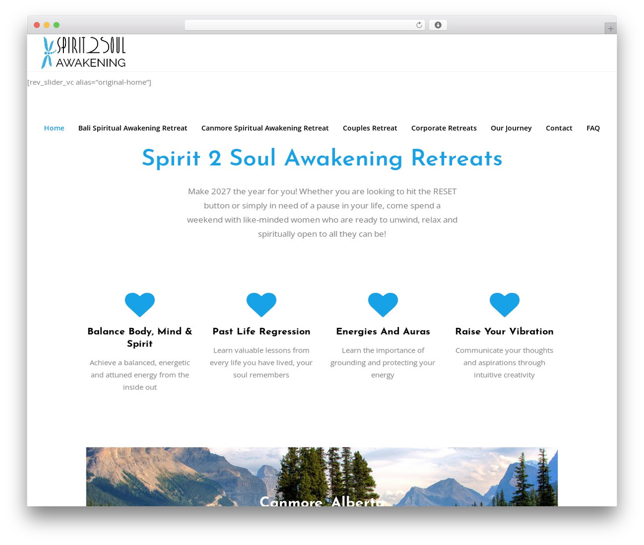 WP theme Wellspring - spirit2soulawakening.com