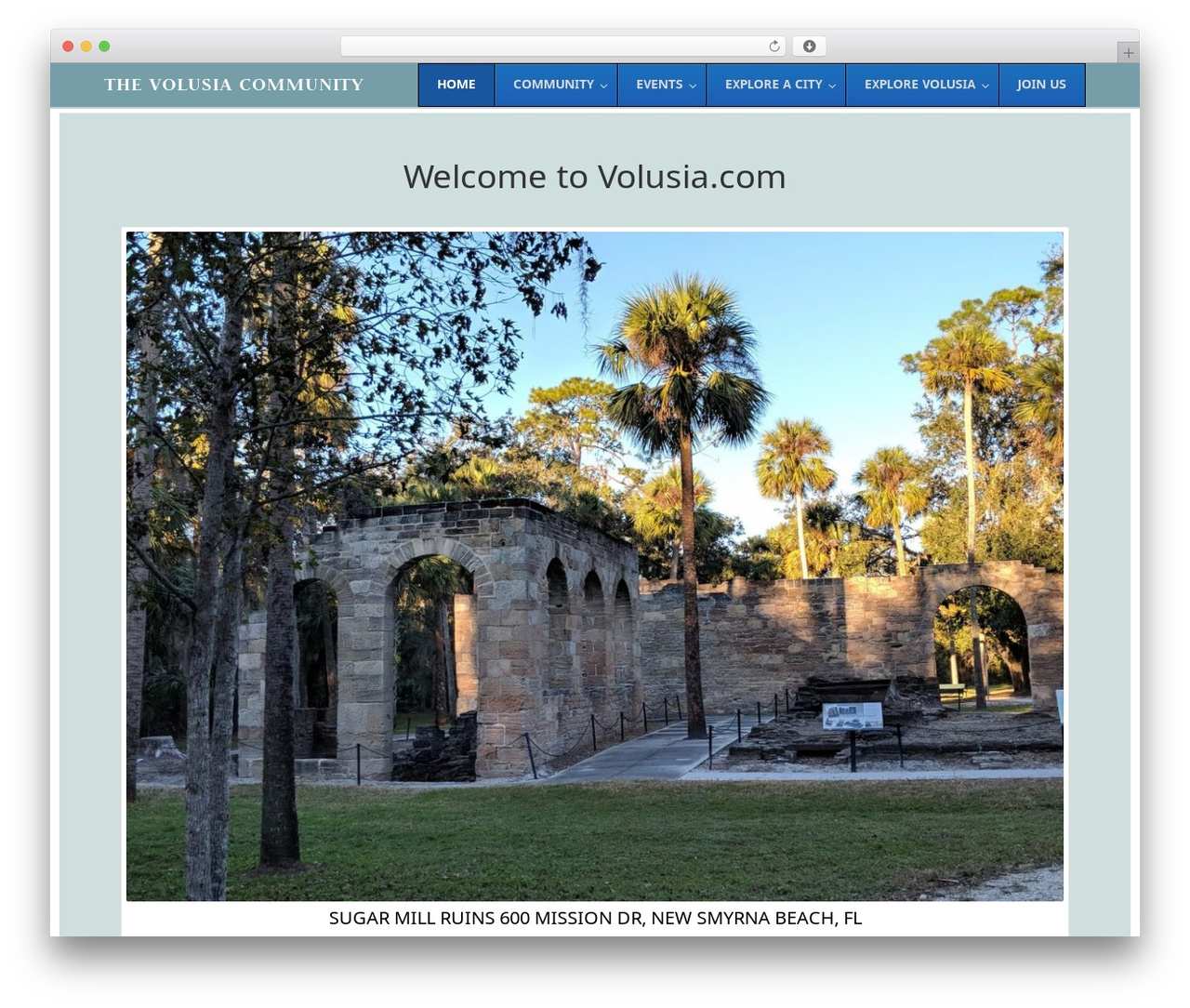 X WordPress theme - volusia.com