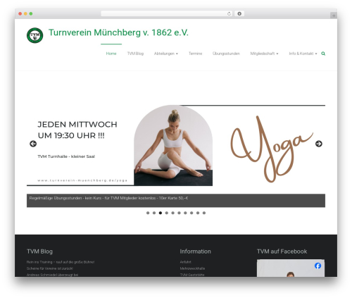 Ample theme WordPress free - turnverein-muenchberg.de