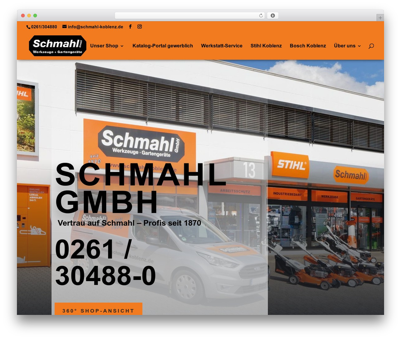 Divi WordPress theme - gartentechnik-koblenz.de