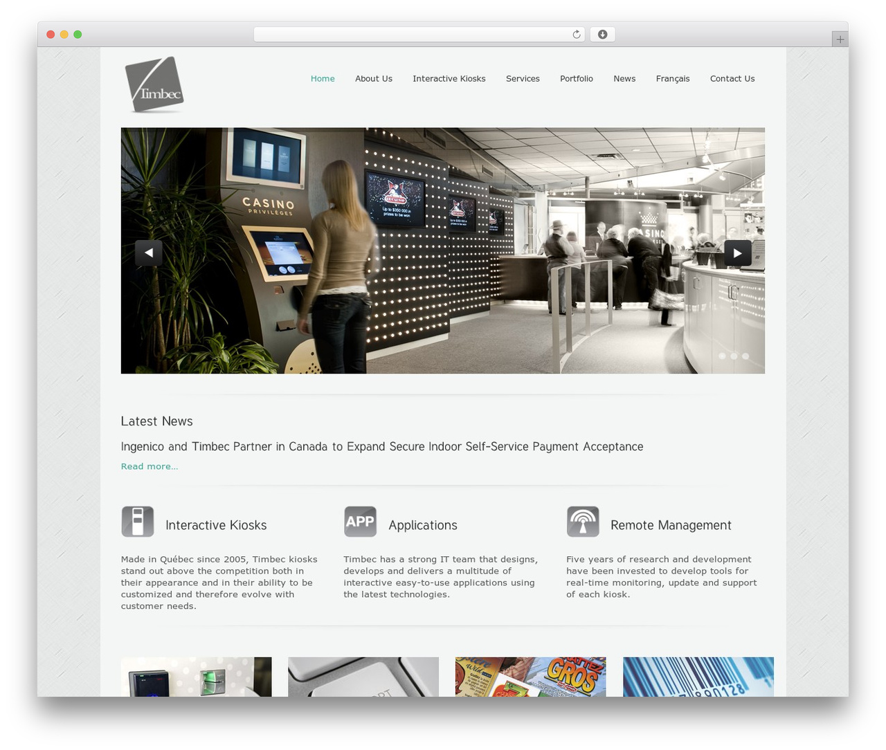 Express WordPress website theme - timbec.com/en