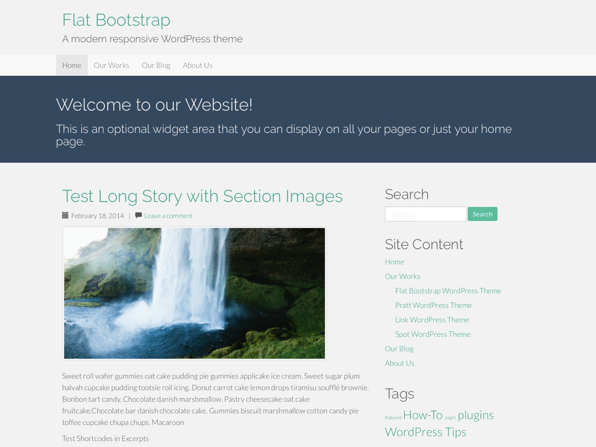 flat-bootstrap-child WordPress theme flat-bootstrap-child WordPress theme