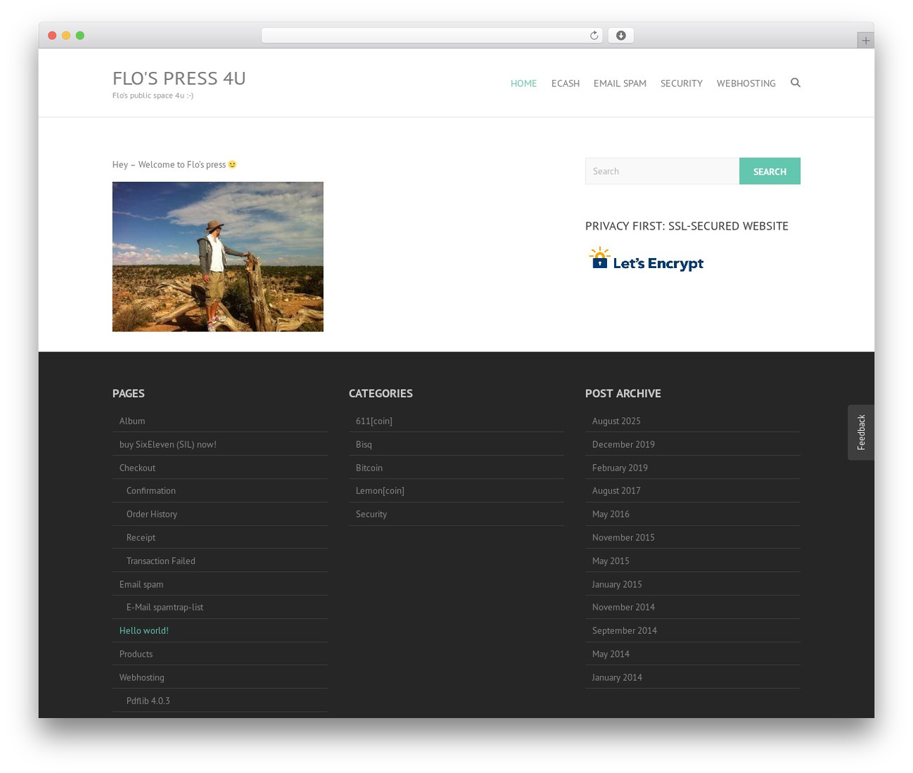 Interface free WP theme - flo.sh Interface free WP theme - flo.sh