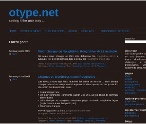 Roughdrive theme WordPress