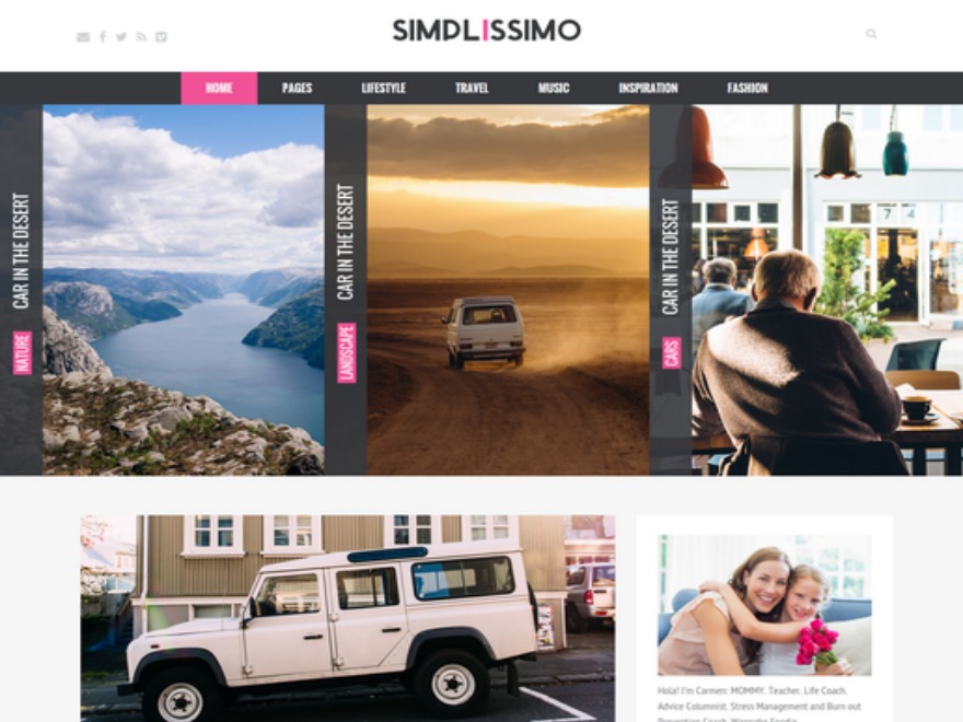 Simplissimo WordPress theme by Multia-Studio
