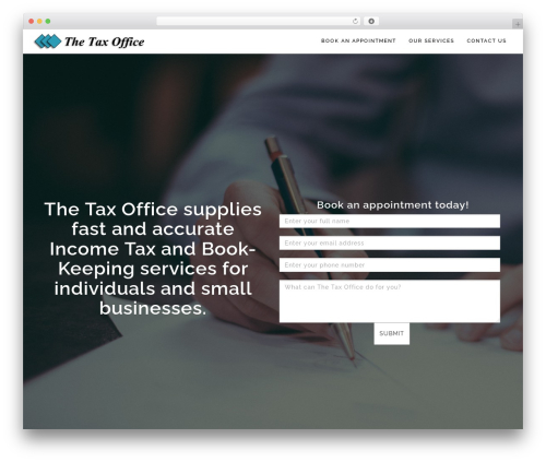 Theme WordPress Comet WP - taxofficeca.com