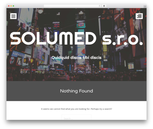 Theme WordPress Eighties - solumed.sk