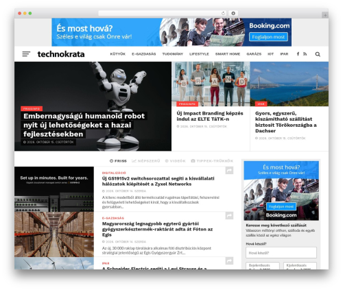 Theme WordPress Techno - technokrata.hu