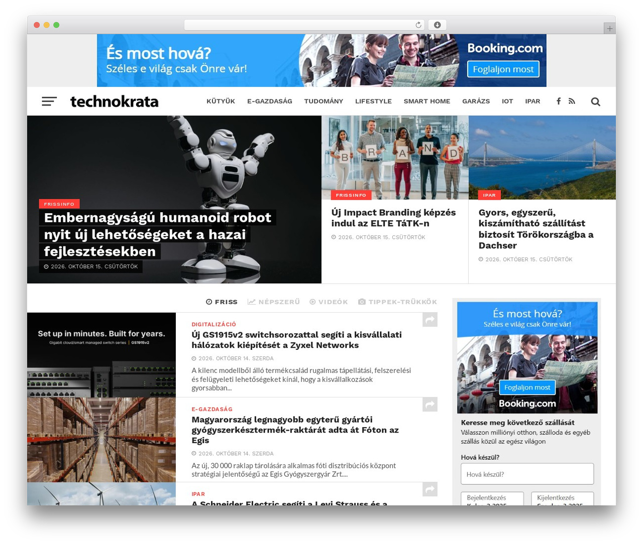 Theme WordPress Techno - technokrata.hu