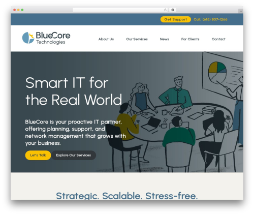 Thrive theme WordPress - bluecoretech.com
