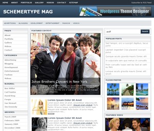 WordPress theme Schemertype Mag by Chiq Montes