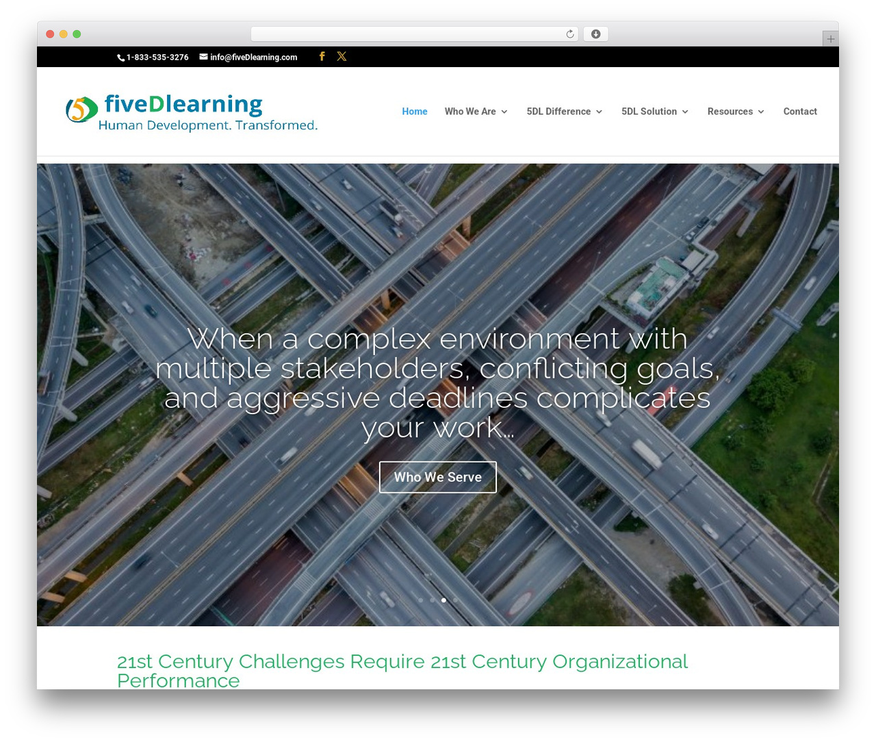 WordPress theme Divi - fivedlearning.com