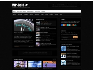 WP theme Ghost WP theme Ghost
