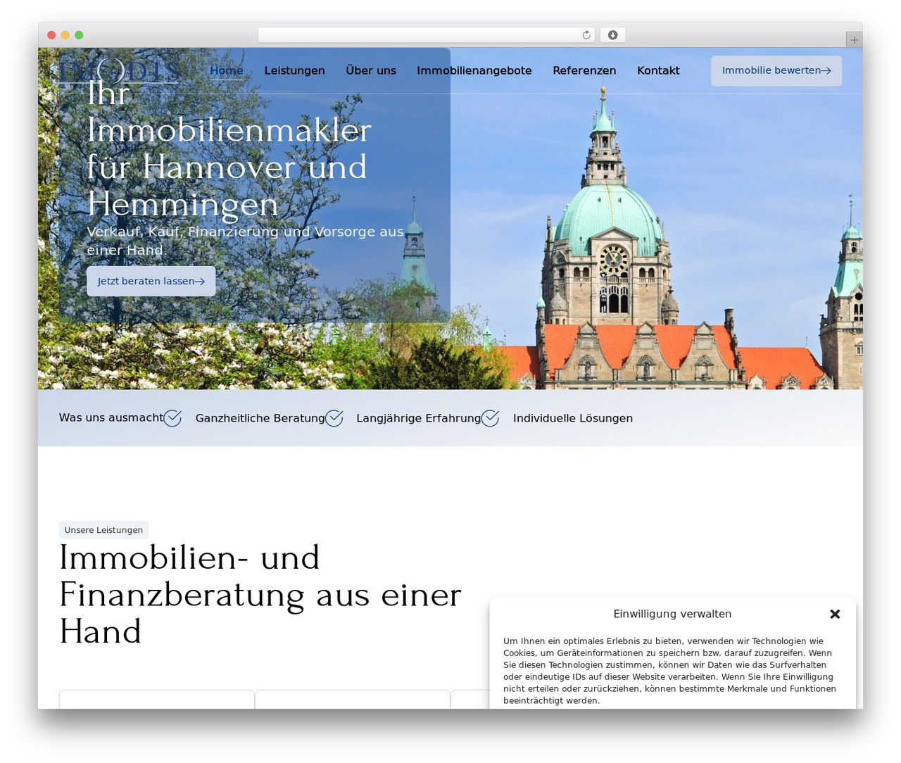 Execor best WordPress theme - imodis.de