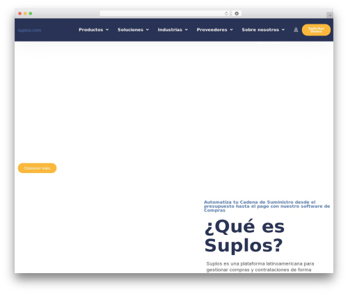 Techza WP theme - suplos.com