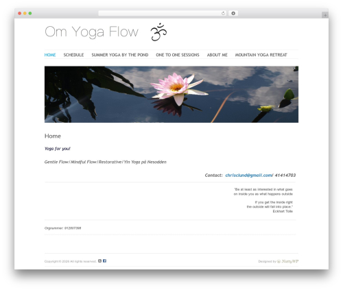 Theme WordPress Delicate - omyogaflow.no Theme WordPress Delicate - omyogaflow.no