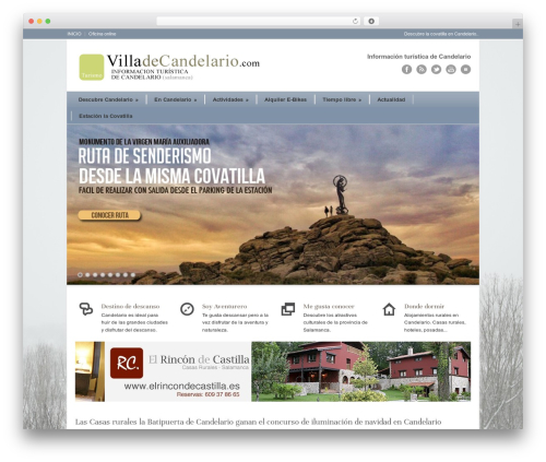 Showbiz WordPress plugin - villadecandelario.com