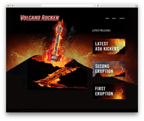 Theme WordPress Musicpro - volcanorocker.com Theme WordPress Musicpro - volcanorocker.com