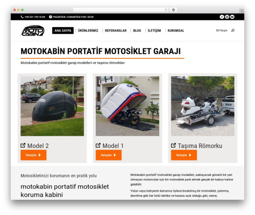 WordPress theme the7dtchild - motokabin.com