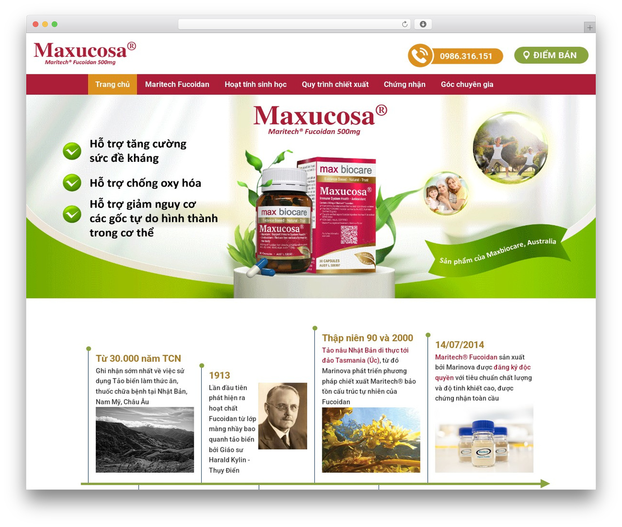 WordPress theme CAIA - maxucosa.vn