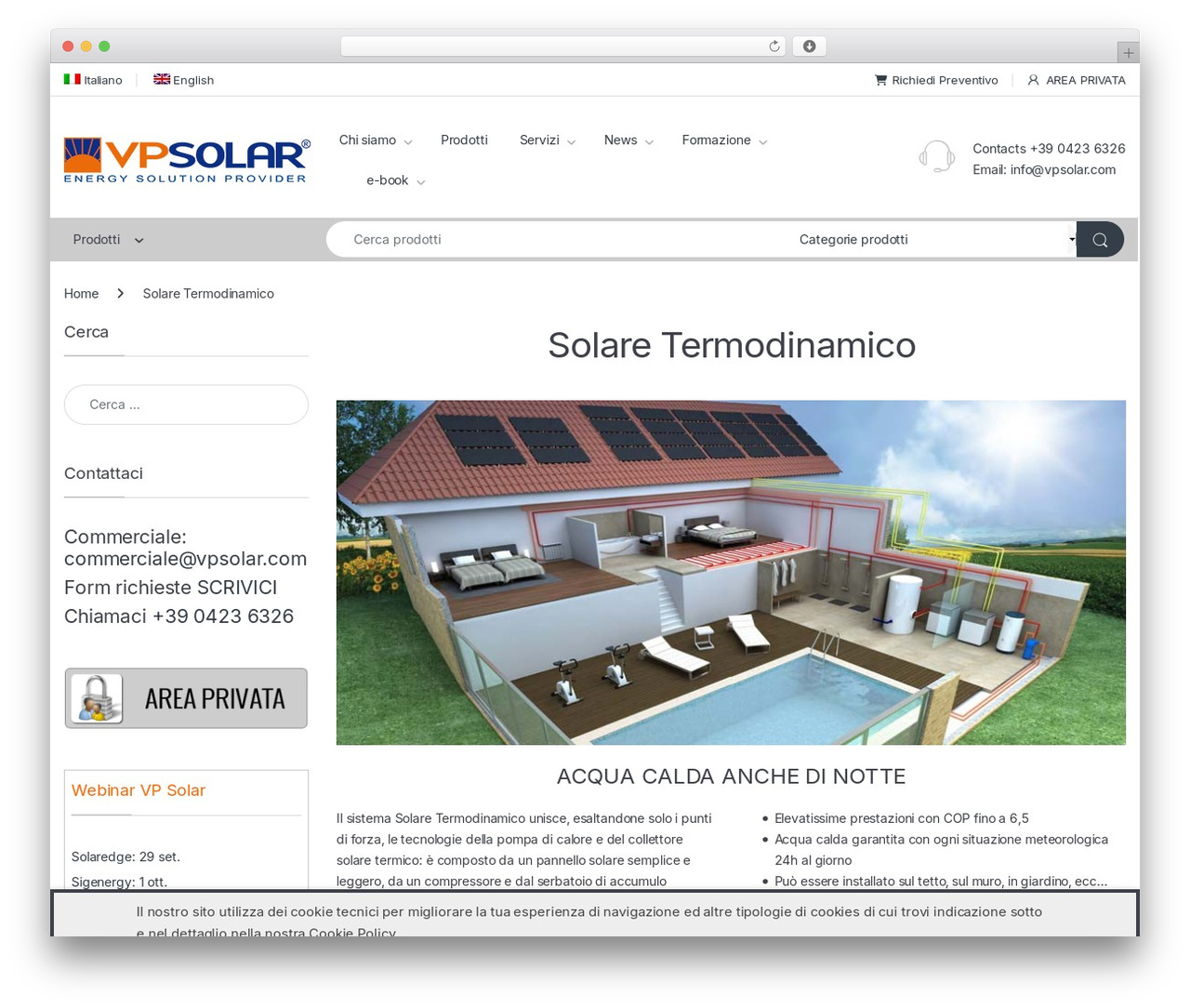 WordPress theme Electro - vpsolar.com/solare-termodinamico WordPress theme Electro - vpsolar.com/solare-termodinamico