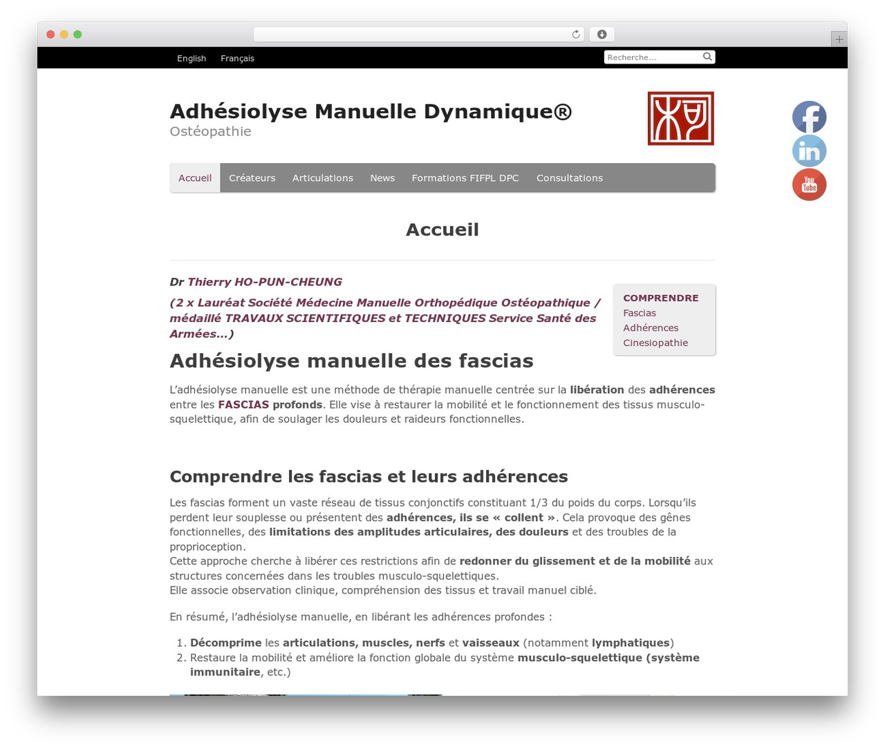 Canvas WordPress theme - osteopathie-adhesiolyse.com Canvas WordPress theme - osteopathie-adhesiolyse.com