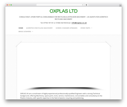 Capture WordPress theme - oxplas.co.uk Capture WordPress theme - oxplas.co.uk