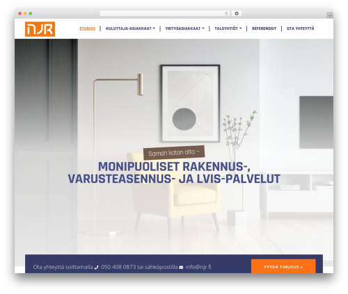 Lunki E17 WordPress theme - njr.fi