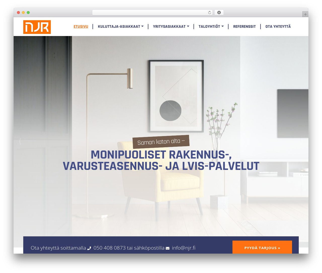 Lunki E17 WordPress theme - njr.fi Lunki E17 WordPress theme - njr.fi