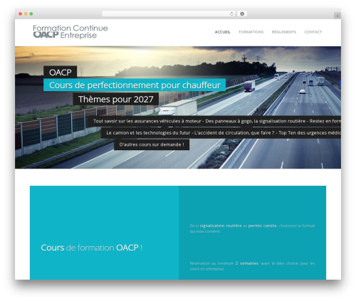 Sparse WordPress theme - oacp-valais.ch