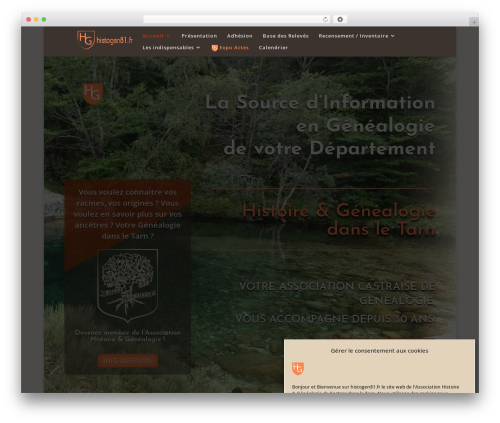 Events calendar modules for divi WordPress plugin - histogen81.fr