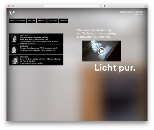 Theme WordPress VogtPartner - vogtpartner.eu