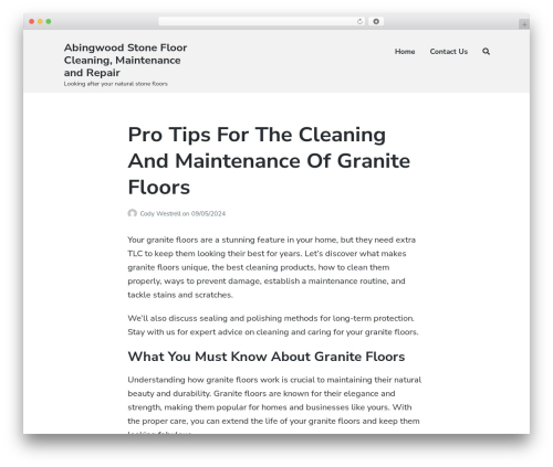 WordPress theme Atomic Blocks - abingwoodflooring.com