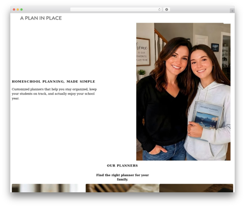 WordPress theme Etch Theme - aplaninplace.net