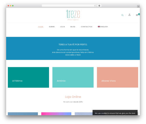 Amely WordPress theme - www.trezeaderecosreligiosos.pt