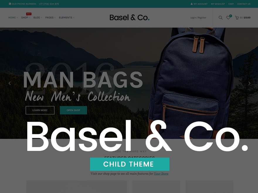 Basel WordPress theme Basel WordPress theme