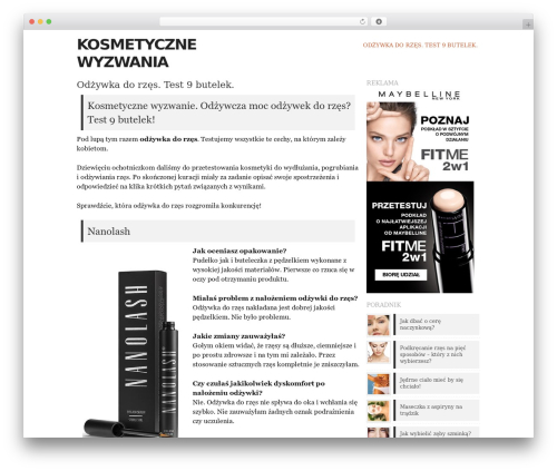 BlogPress Codebase theme WordPress - odzywkidorzes.com