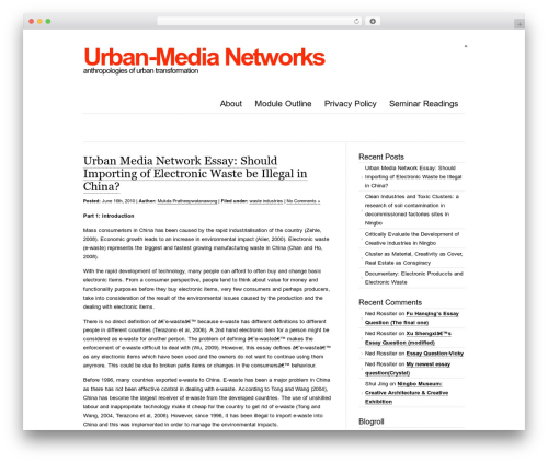 Clean Home WordPress theme - orgnets.cn