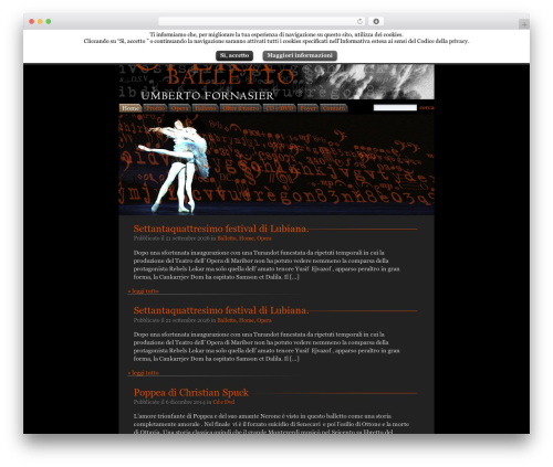 Contactforms WordPress plugin - operaeballetto.it