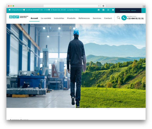 Page Builder Framework theme WordPress - safteknik.fr
