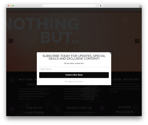 Ronneby WordPress theme - outnumberedco.com