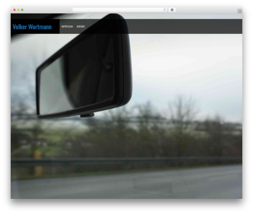 Shuttershot WordPress theme - volkerwortmann.de