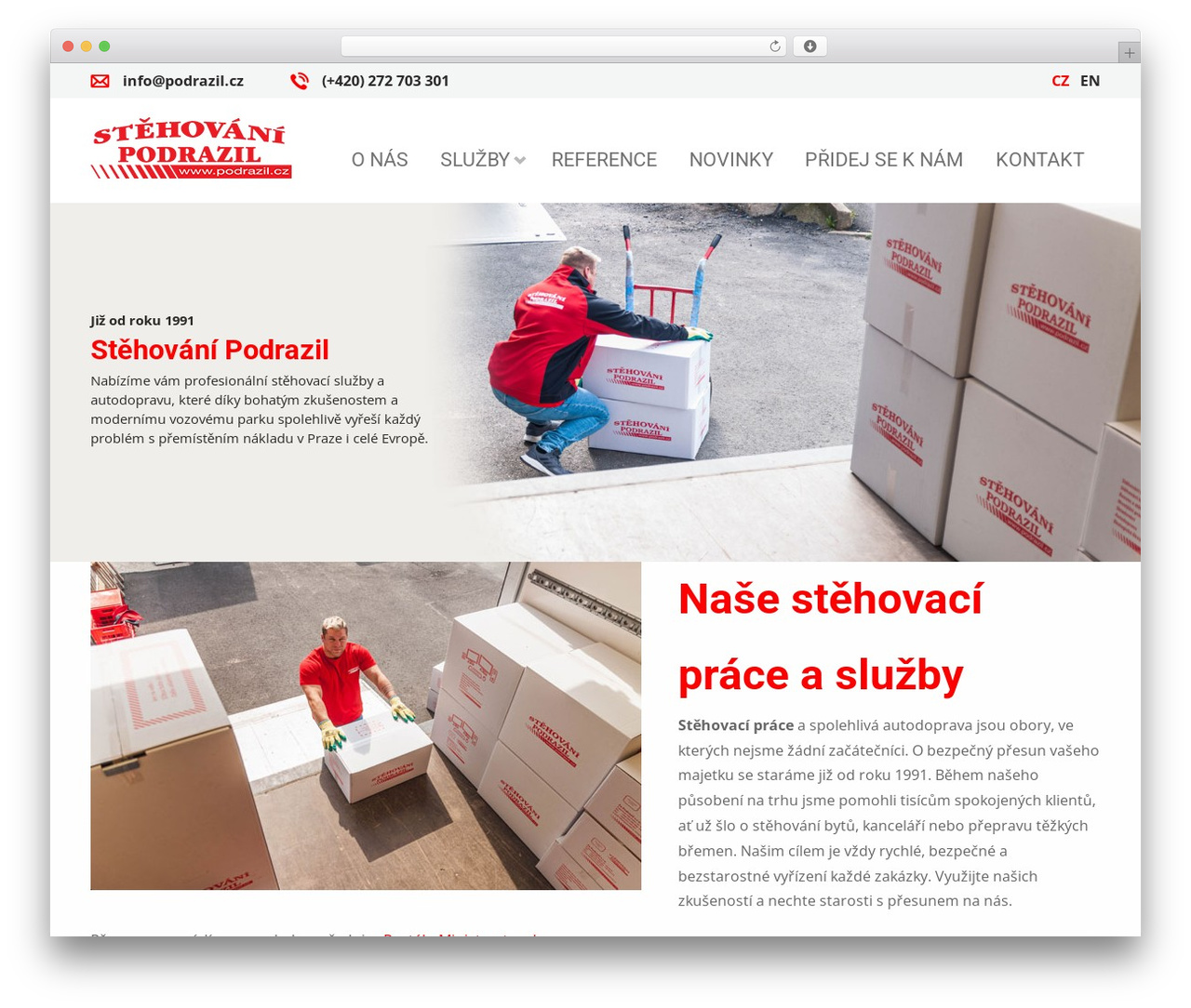 Theme WordPress Septera - podrazil.cz