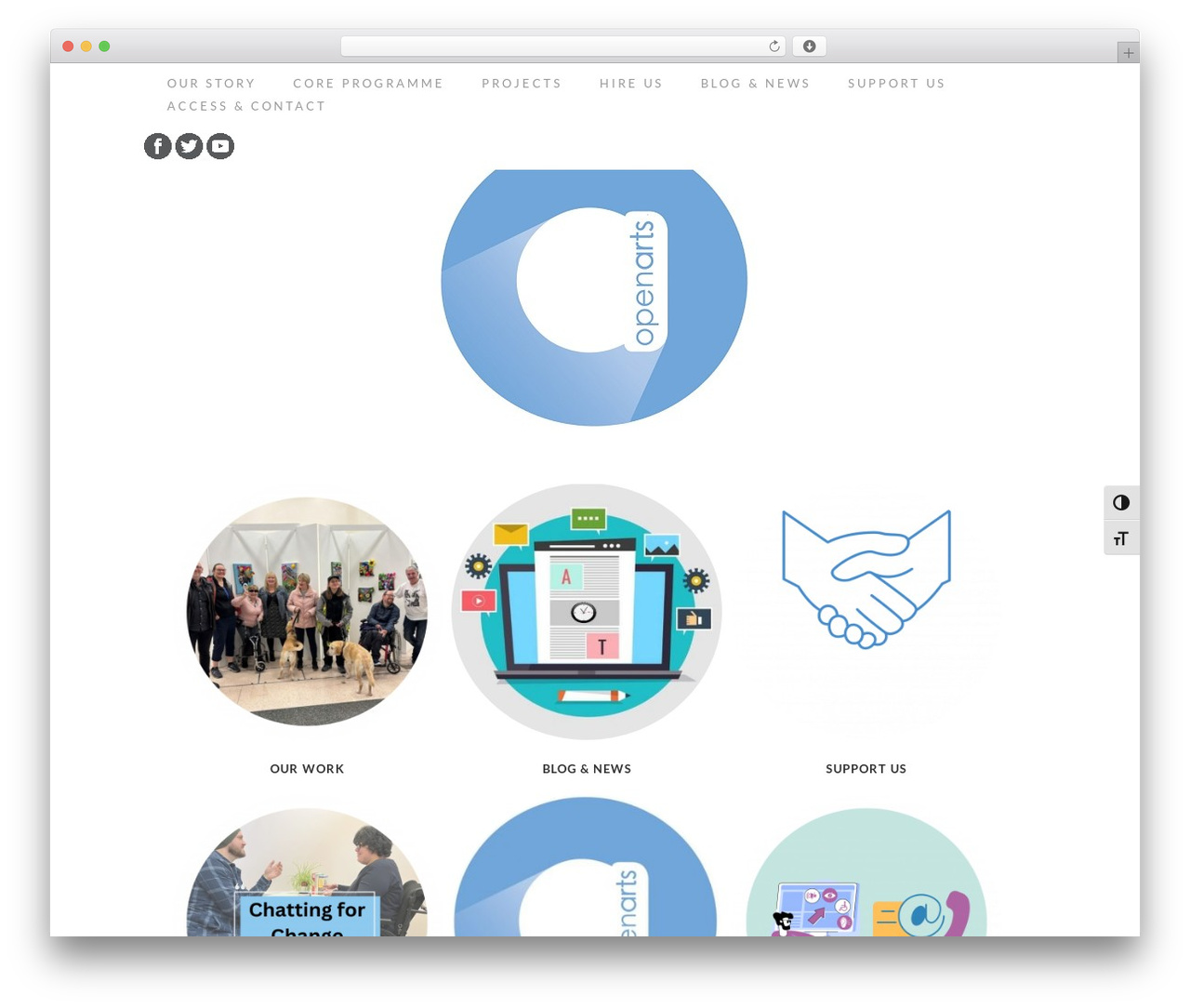 WordPress theme Circles Responsive Theme - openartsni.org WordPress theme Circles Responsive Theme - openartsni.org