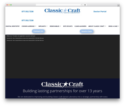 Divi_module_slick WordPress plugin - classiccraftdental.com