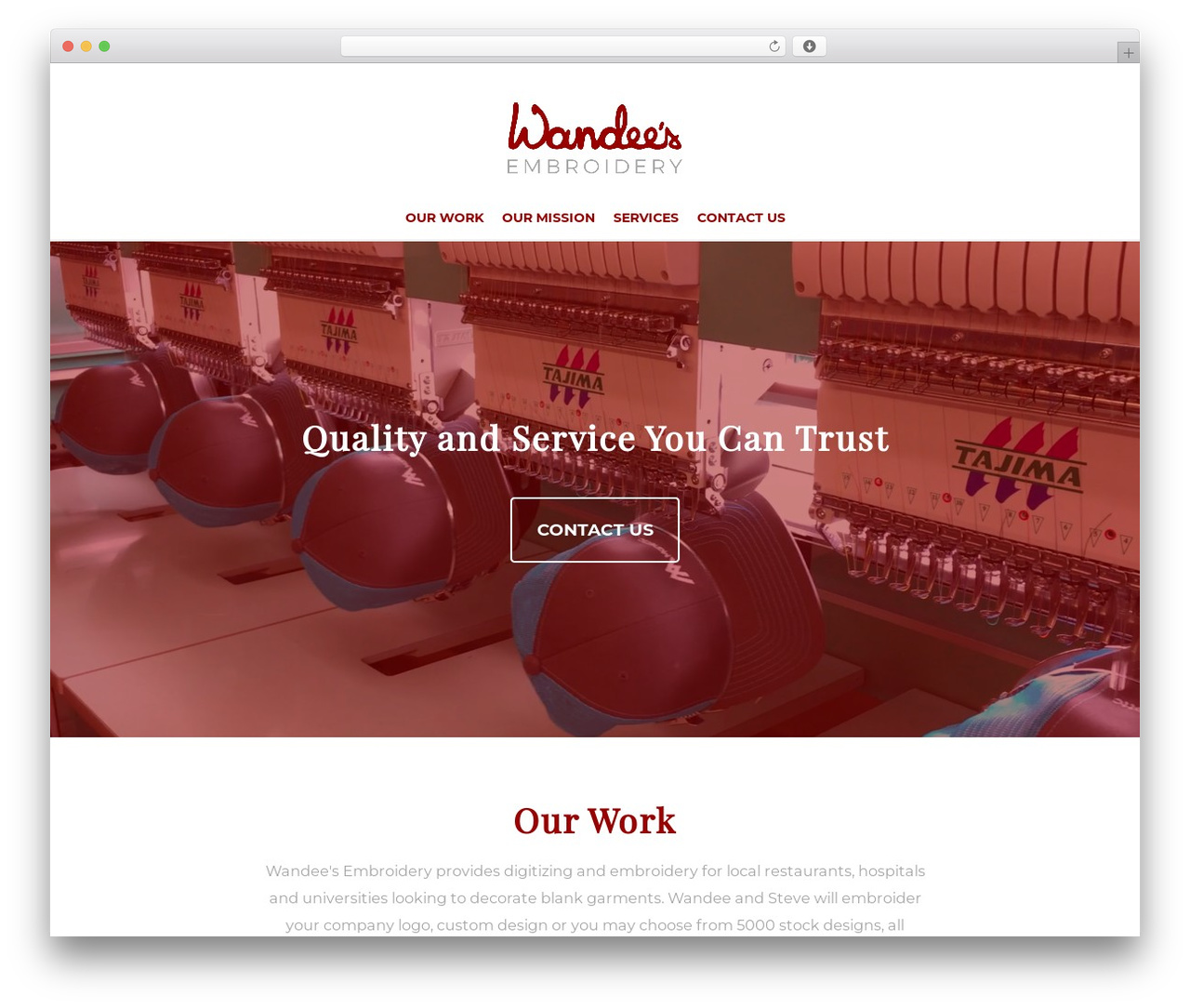 Create WordPress theme - wandeesembroidery.com Create WordPress theme - wandeesembroidery.com