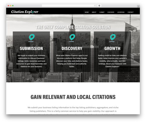 SEOteric Framework best WordPress theme - citationexplorer.com