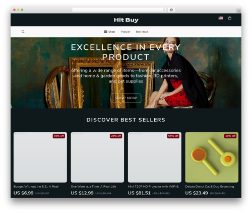 WordPress theme Botticelli - hitbuy.net